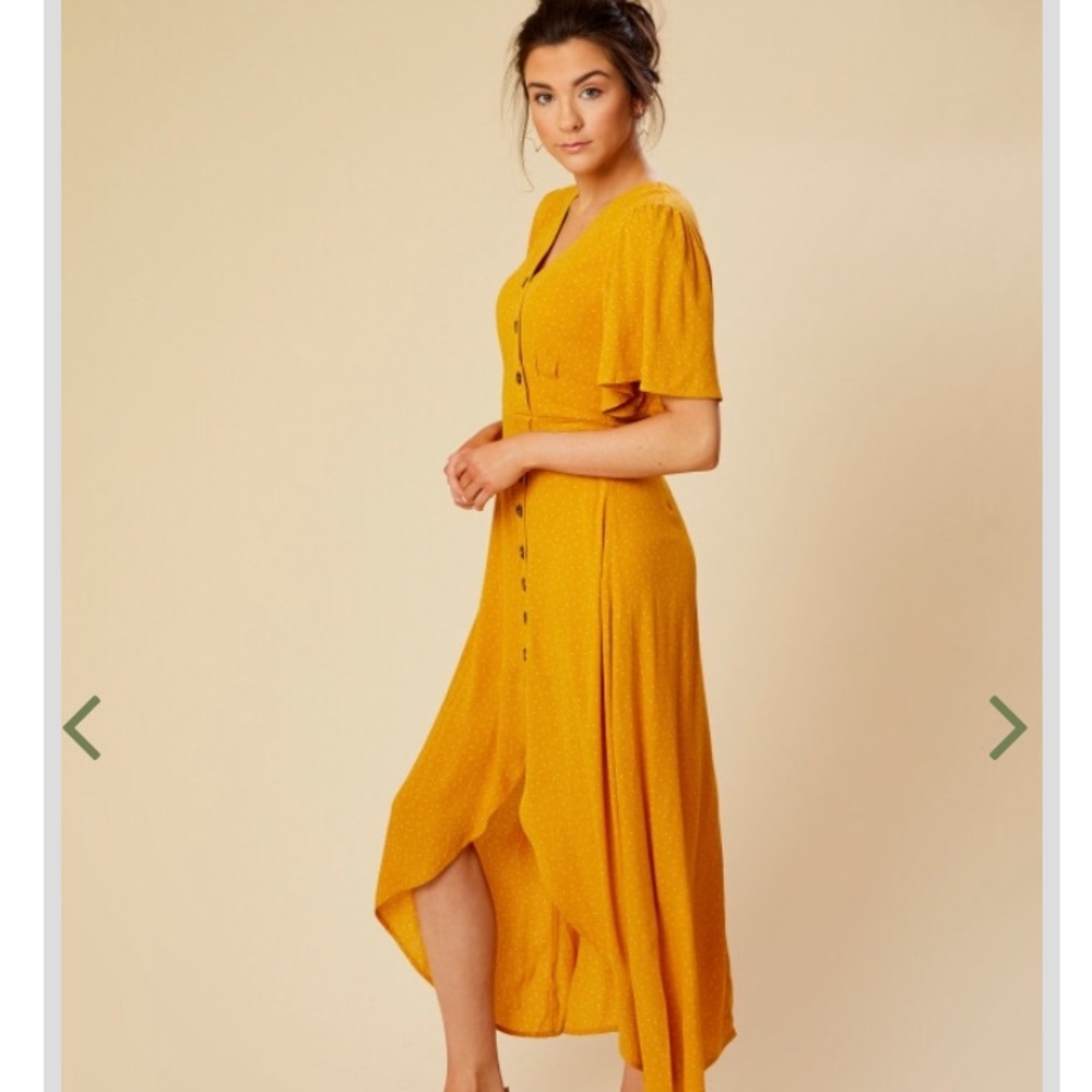Altar’d State Mustard Dress